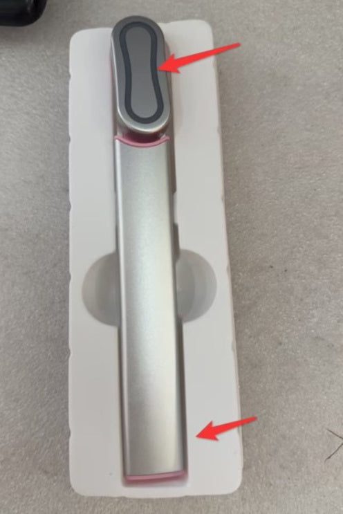 Reduce Eye Fatigue with Light Therapy Massager. LED Eye Massager with Warm Therapy and 4 Light Modes.