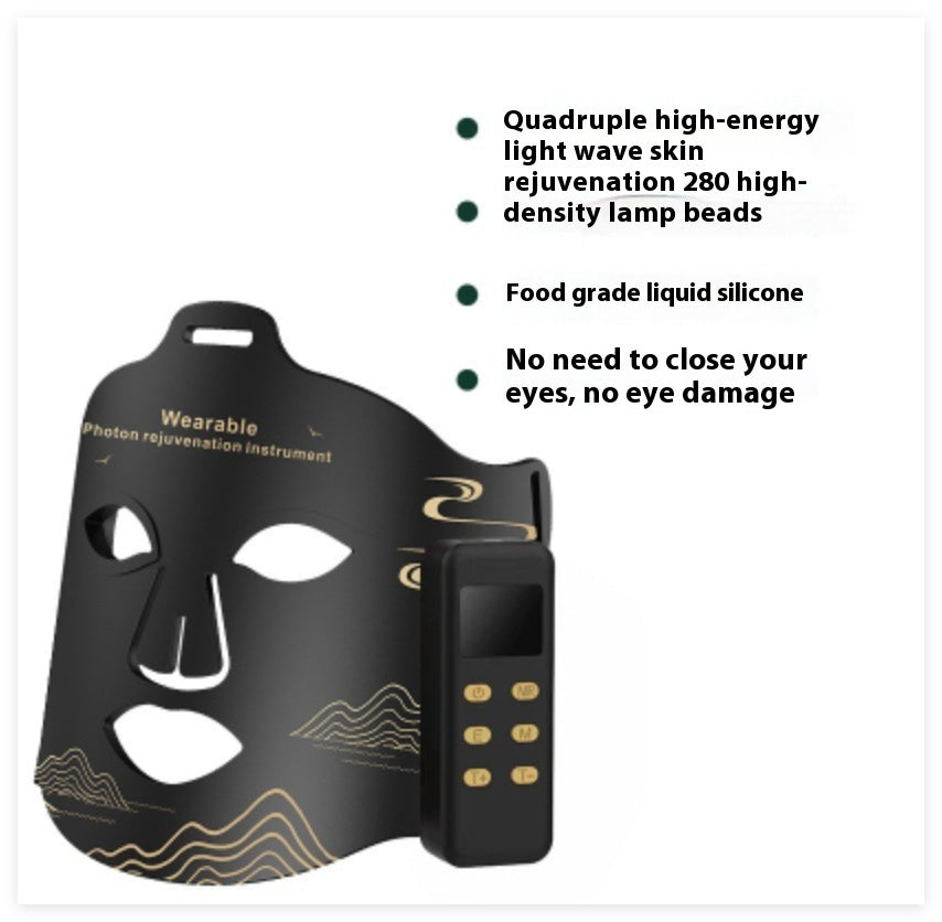 Premium LED Therapy Mask for Deep Skin Rejuvenation.