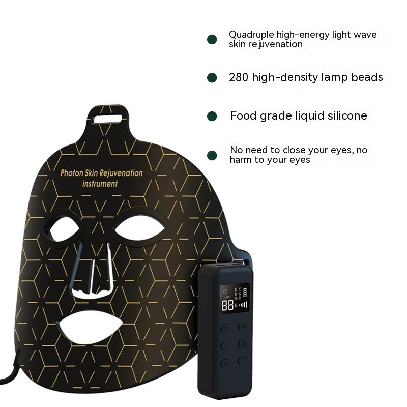 Premium LED Therapy Mask for Deep Skin Rejuvenation.