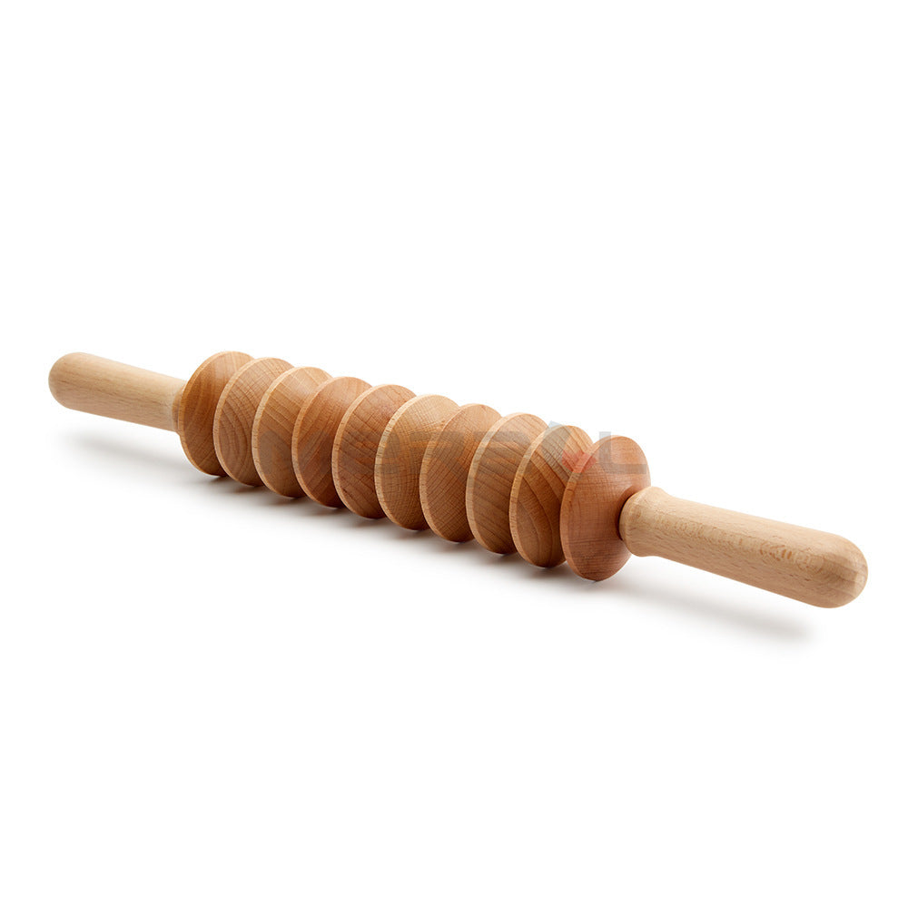 Wooden Massage Roller Suit Multifunctional Natural Massager For Men And Women